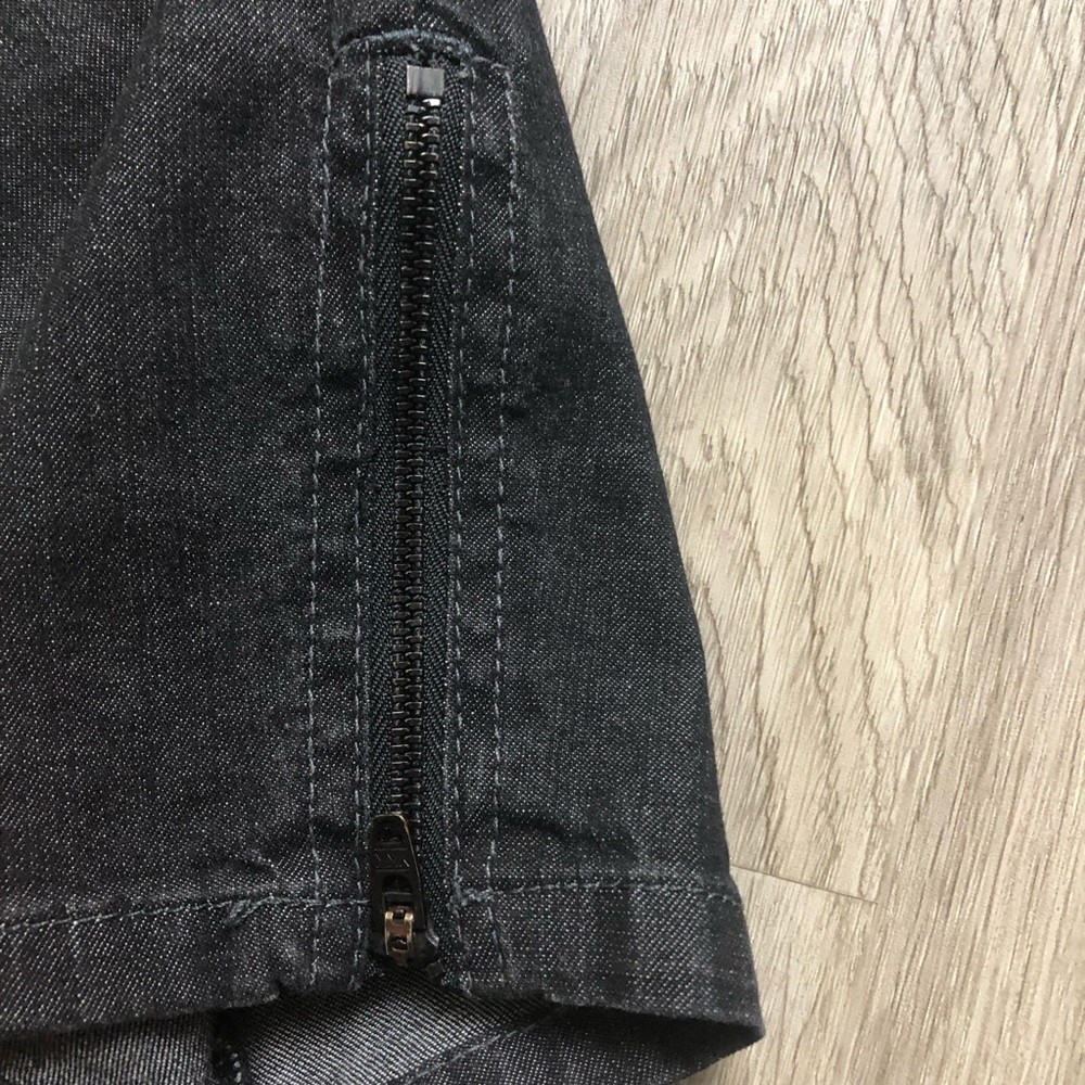 Eileen Fisher grey / black jeans - Picture 6 of 7